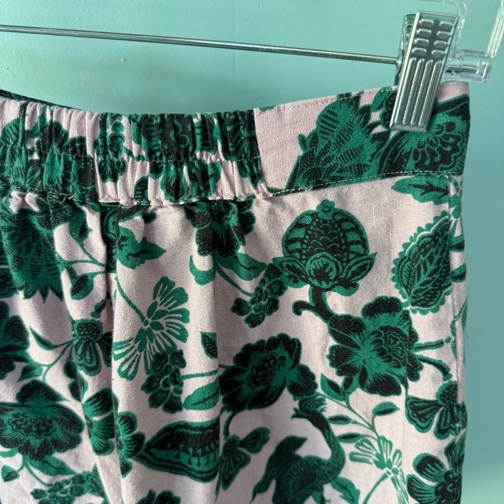 Anthropologie Corey Lynn Calter Gardenia Shorts Floral Elastic Waist Size Small - Picture 12 of 12